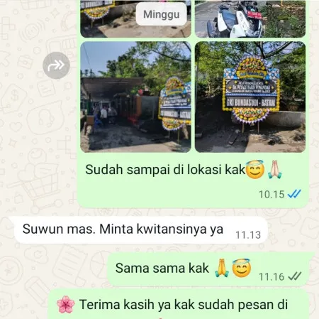Pengiriman Papan Bunga Duka Gempol Pusakanagara